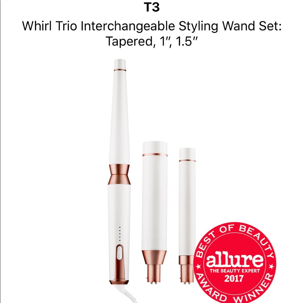 T3 Whirl Trio Interchangeable Wands